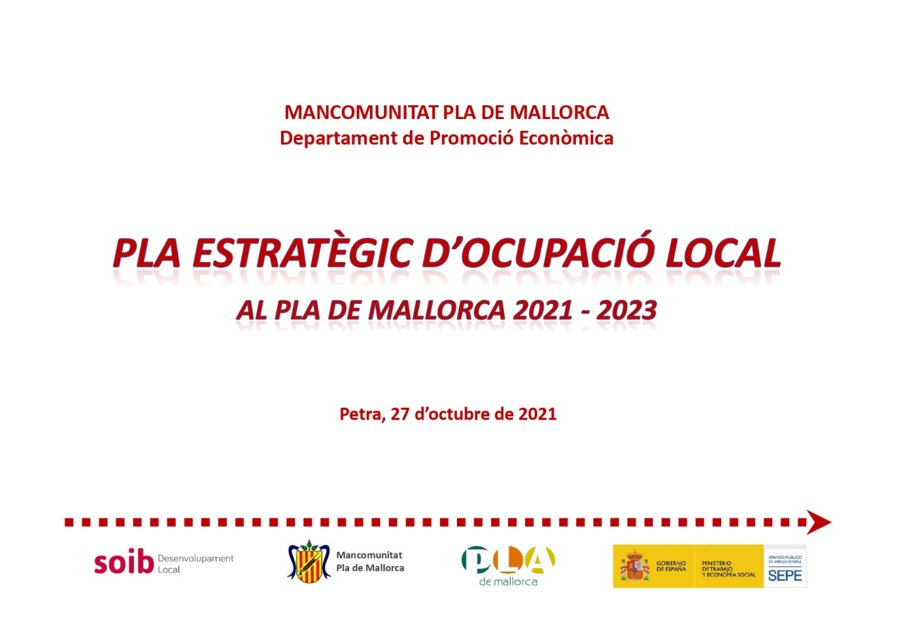 PLA ESTRATÈGIC D’OCUPACIÓ