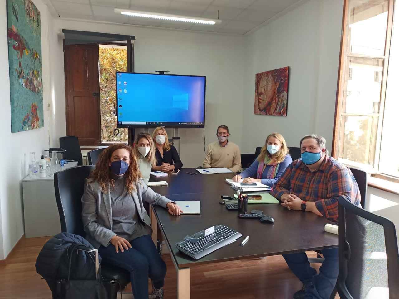 REUNIÓ TÈCNICA DEL GERENT I LA AODL DE LA MANCOMUNITAT AMB EL DEPARTAMENT DE TURISME DEL CONSELL INSULAR DE MALLORCA