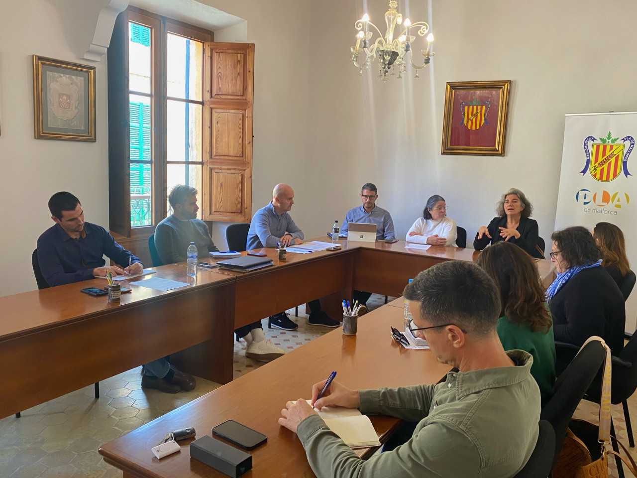 La Taula de formació, ocupació i empresa es reuneix de nou per impulsar  la III Fira de l’Ocupació del Pla de Mallorca