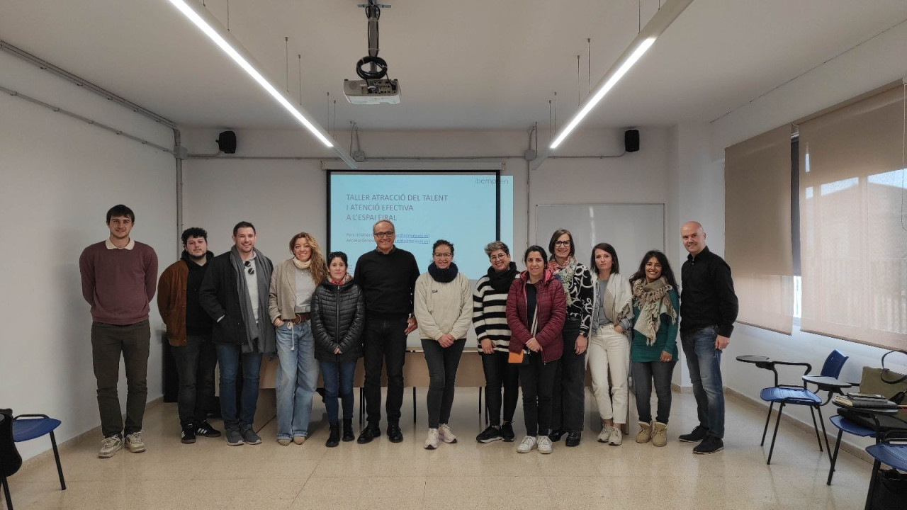 participants curs previ a la III Fira de l'Ocupació 