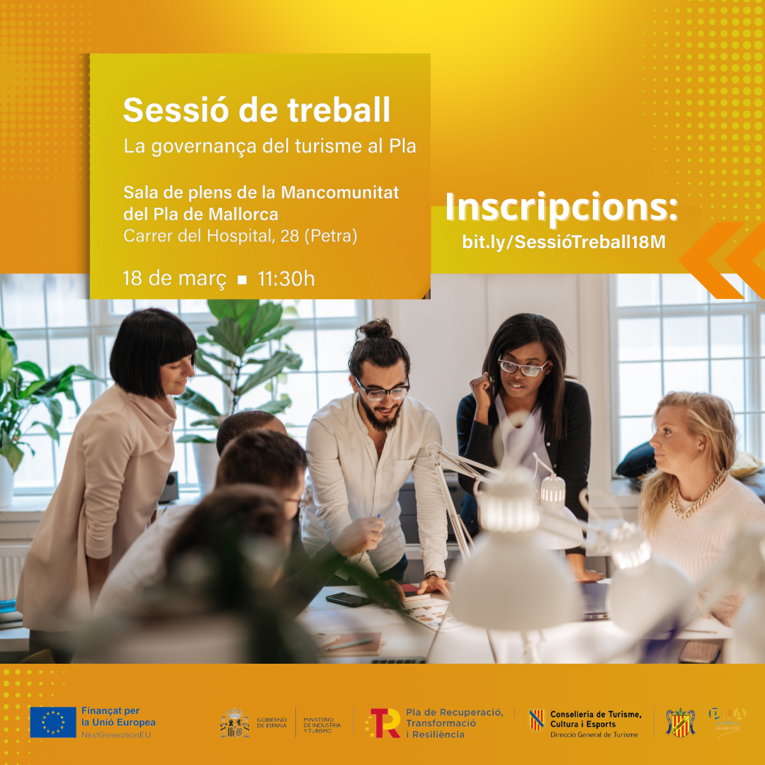Sessió de Treball La governança del Turisme al Pla