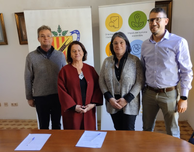La mancomunitat signa el nou contracte de recollida de residus i neteja viària pels propers vuit anys amb l’empresa Melchor Mascaró.