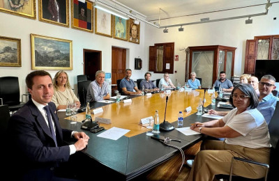 La Mancomunitat del Pla de Mallorca analitza amb el Consell els reptes hídrics i altres necessitats dels municipis