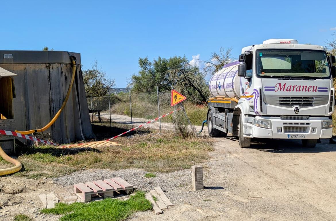 La Mancomunitat del Pla de Mallorca rep una subvenció de 528.285,28 euros per garantir l’abastiment d’aigua durant la sequera de 2025